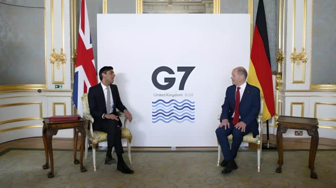 Prime Ministers of Germany and the UK discuss support for Ukraine