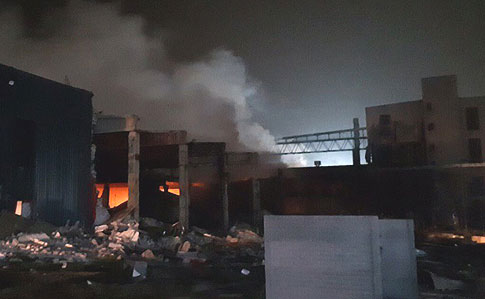 В Днепре ночью произошел взрыв на заводе