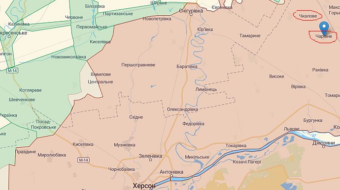Окупанти повністю залишили два населені пункти на Херсонщині – Генштаб