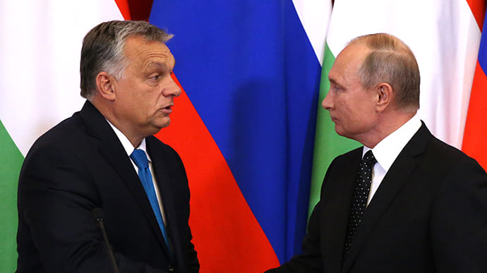 Orbán tries to justify not calling Russian aggression war at meeting with Putin