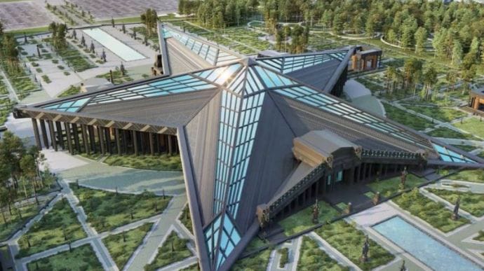 В Росії подумують збудувати новий армійський музей у вигляді величезної зірки - ВВС