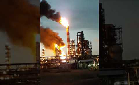 У Москві горів нафтопереробний завод 
