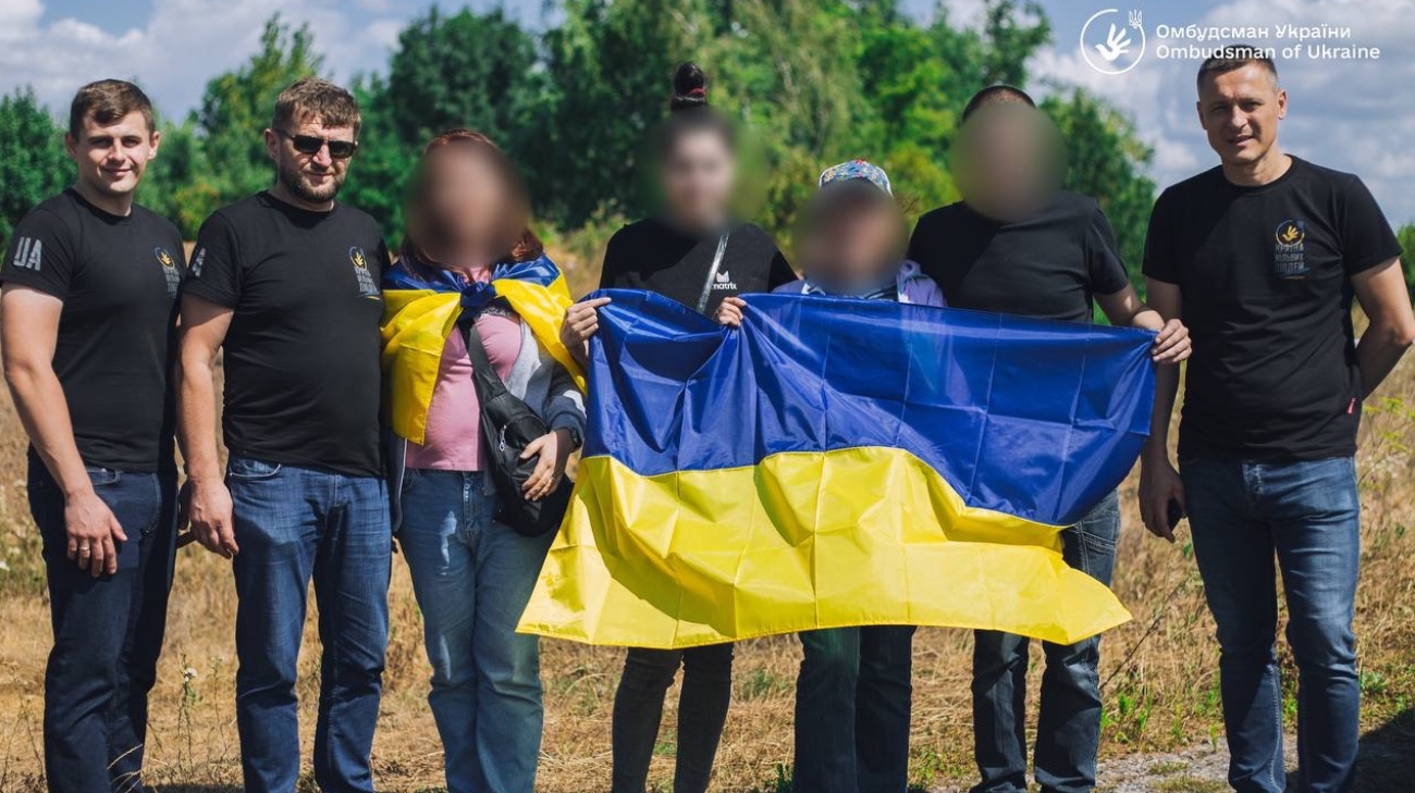 Ukraine brings back three more people from temporarily occupied territories – photos