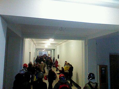 Студенти заблокували Міносвіти