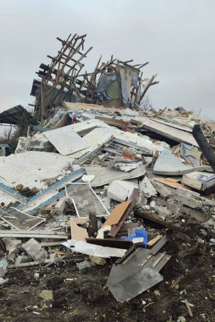 разрушения в Днепровском районе, фото ОВА