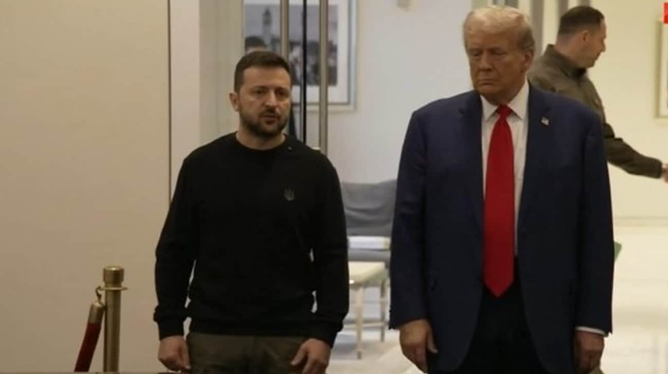 Zelenskyy meets with Trump