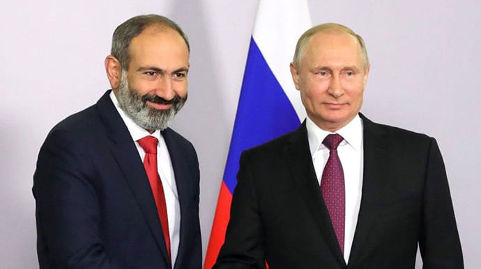 Вірменія просить Путіна допомогти у забезпеченні безпеки