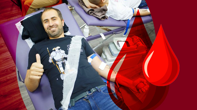 Ставай донором крові разом з журналістами УП