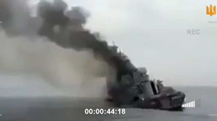 Командующий ВМС о крейсере Москва: в Черном море такому кораблю делать нечего
