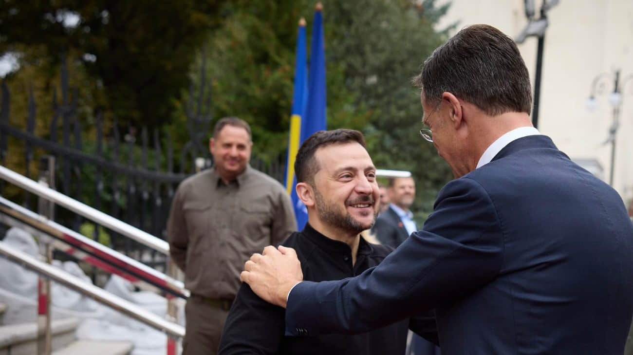 New NATO Secretary General arrives in Kyiv