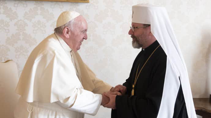 Глава УГКЦ очікує роз’яснень від Папи щодо його заяви