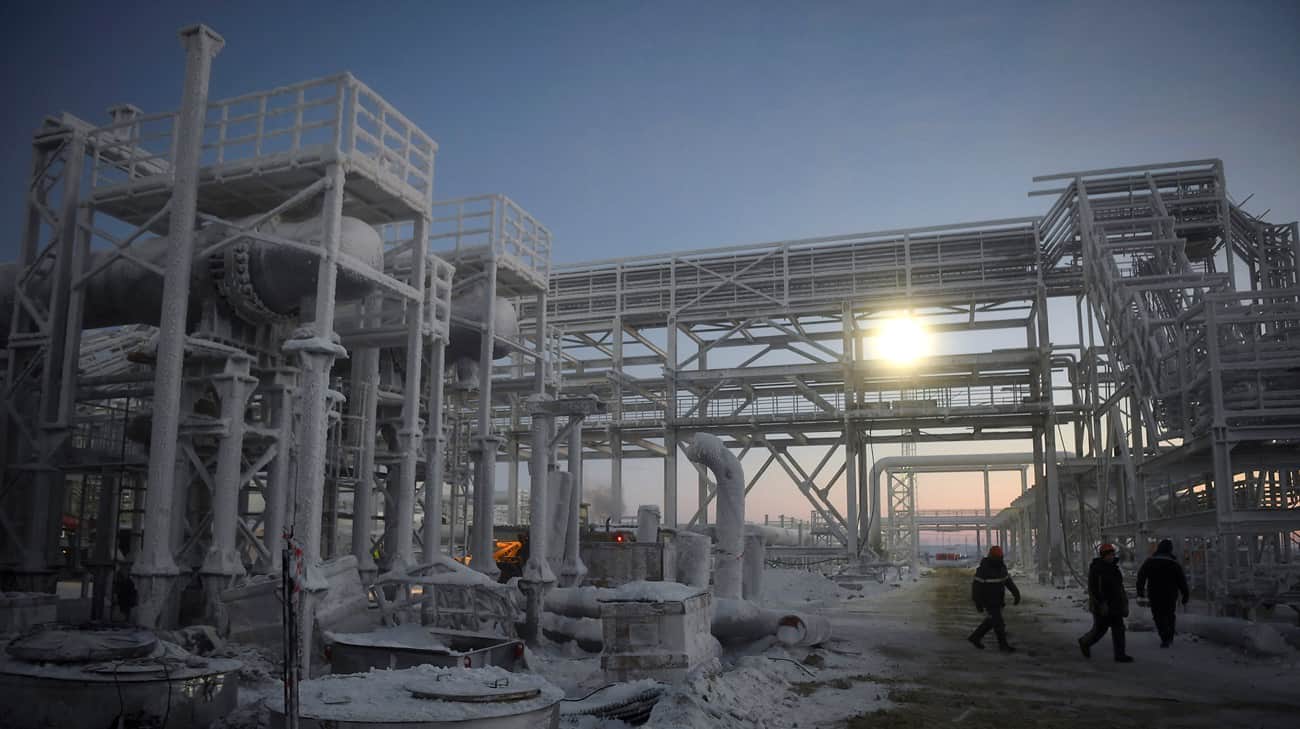 Russia to rely on sanctioned plant to meet 2024 gas export target