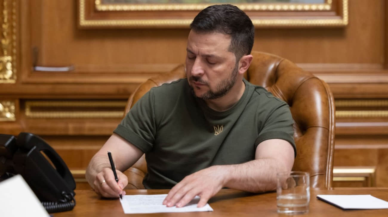 Zelenskyy signs laws extending martial law and mobilisation in Ukraine