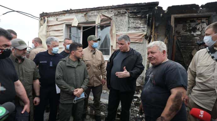 Внаслідок пожеж на Луганщині загинули 5 осіб