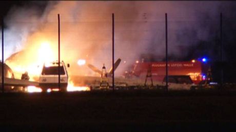 Від вогню на борту Ан-12 у Лейпцигу постраждали кури