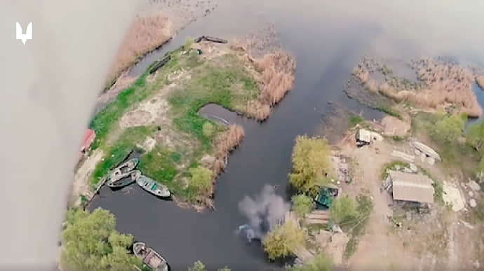 ССО показали филигранное уничтожение российских оккупантов в дельте Днепра