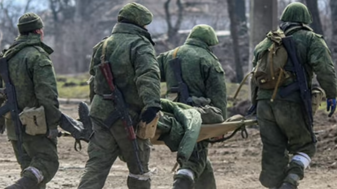 Russians in Ukraine's south cannot cope with huge number of wounded