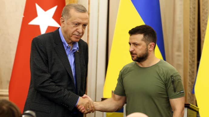Зеленський і Ердоган поговорили про війну в Україні та Близький Схід