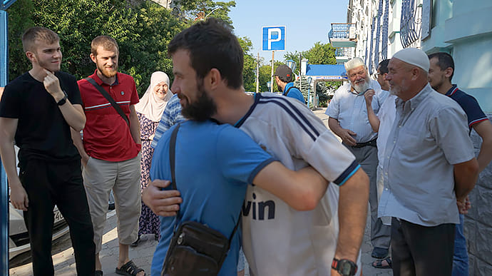 В Евпатории вышел на свободу крымский татарин, арестованный оккупантами