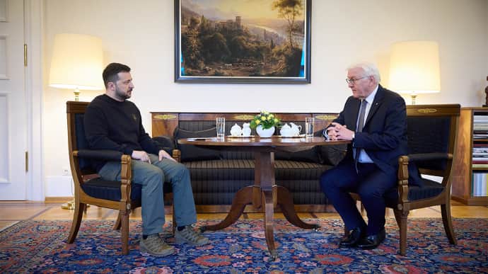Zelenskyy meets with German President in Berlin – photo