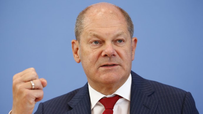 Scholz: Putin has to withdraw troops from Ukraine, this is basic condition for talks