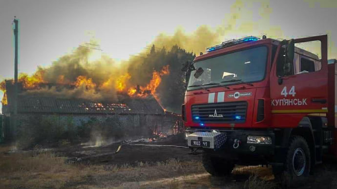 Огонь полностью уничтожил село на Харьковщине – ОГА