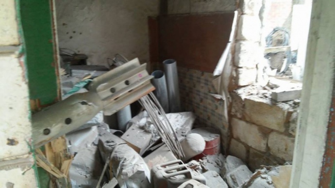 16 березня в гуманітарний пункт Жованки влетіло три міни