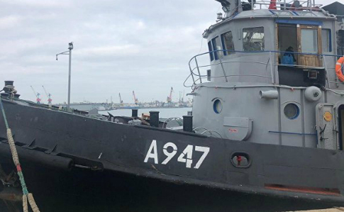 ФСБ розповіла про озброєння, яке було на захоплених українських суднах