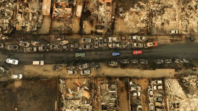 Кількість загиблих через лісові пожежі в Чилі перевищила 100 осіб