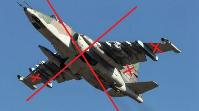 Ukraine's Border Guard shoots down Russian Su-25 jet over Bakhmut