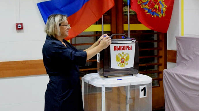 Британська розвідка розповіла, чому Росія проводить вибори на окупованих територіях України