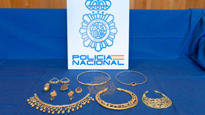 В Испании полиция конфисковала похищенное из Украины скифское золото на 60 млн евро