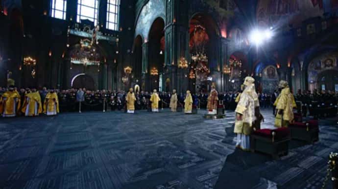 Глава РПЦ у храмі збройних сил РФ прочитав антикоронавірусну молитву