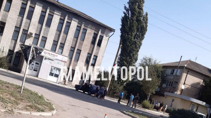 Building where occupants prepare to host referendum in Melitopol blown up 