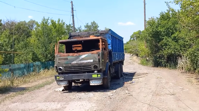 Ukrainian Armed Forces show video from Ivanivka in Kherson Oblast liberated from Russians