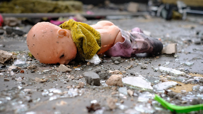 Россияне ранили в Украине 416 и убили 226 детей