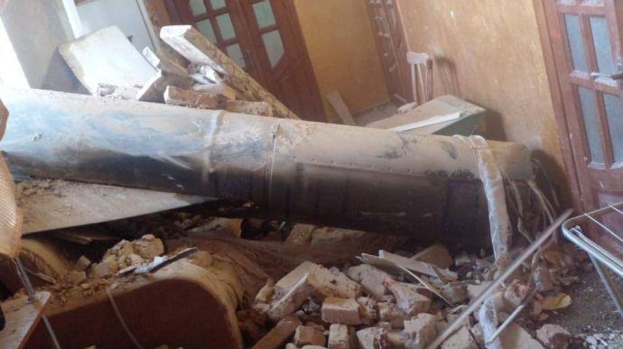 Missile flies into house and does not explode in Ivano-Frankivsk Oblast