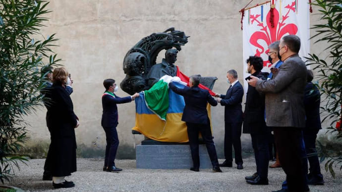 В итальянской Флоренции открыли памятник Тарасу Шевченко