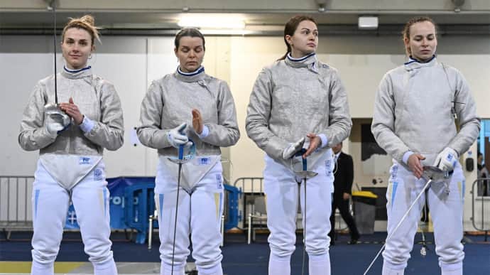 Ukrainian sabre fencers win bronze at World Cup in Belgium