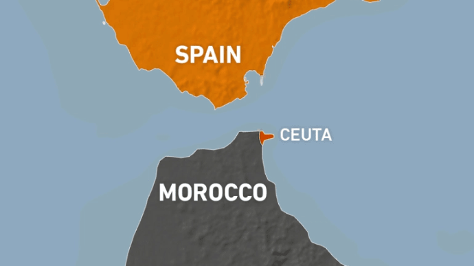 Іспанія стягнула війська в ексклав Сеута на тлі рекордного напливу мігрантів