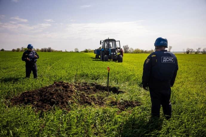 Mine clearance: almost half of priority agricultural land inspected in Ukraine