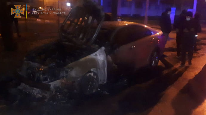 Подожгли автомобиль бывшего СБУшника, руководителя генинспекции Офиса генпрокурора