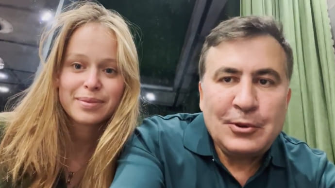 Саакашвили с любимой из Слуги народа записали видео на случай ареста