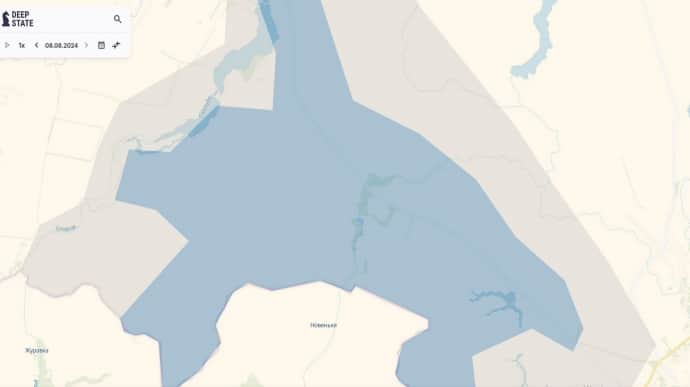 DeepState updates map, analysing battles in Russia's Kursk Oblast