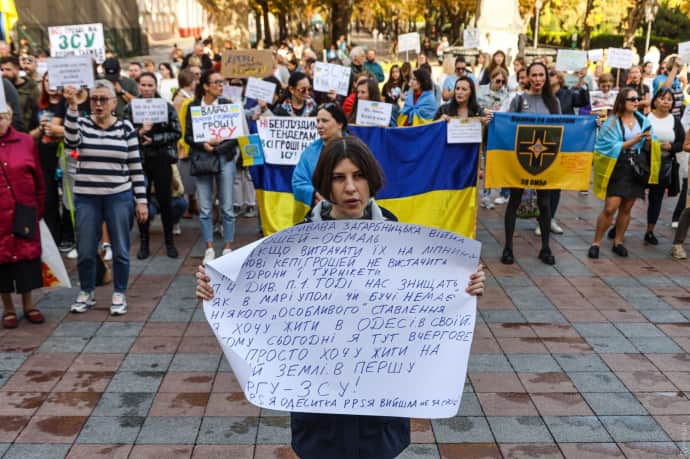 акція в Одесі 21 жовтня, фото: Думська