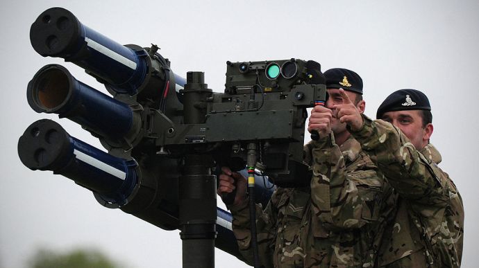 Міноборони Британії підтвердило поставку ПЗРК Starstreak Україні