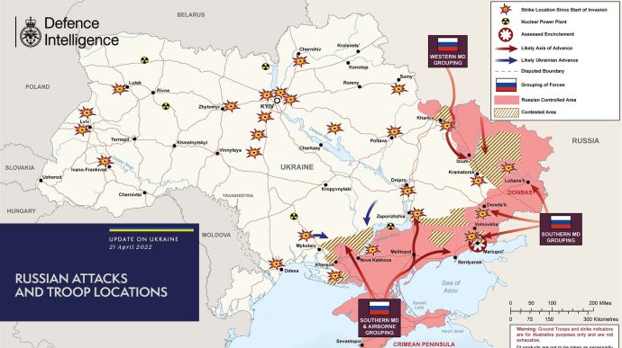 Росія офіційно визнала, що хоче захопити і схід, і південь України