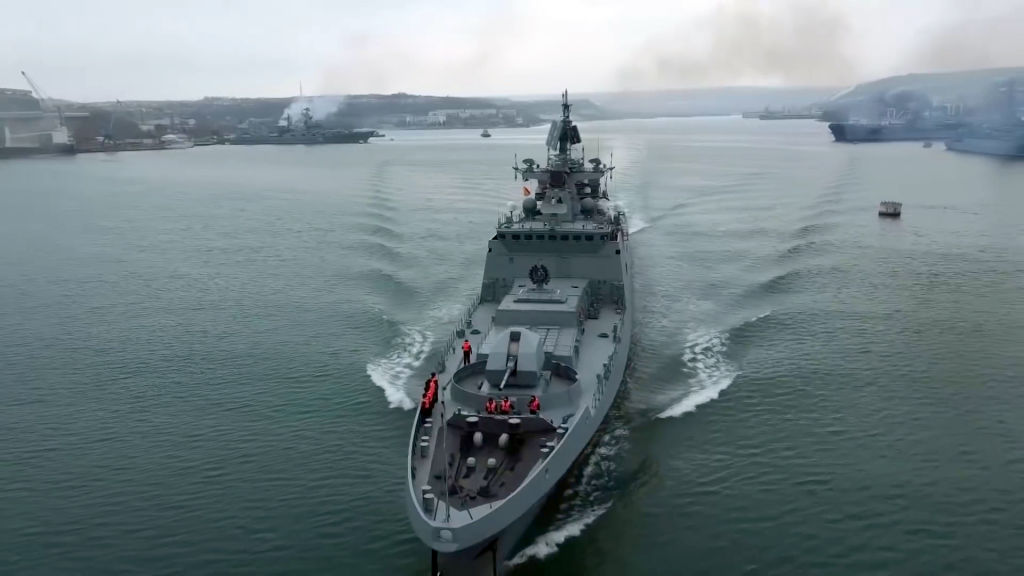 Russians threaten to fire on a civilian vessel in Ukrainian territorial waters