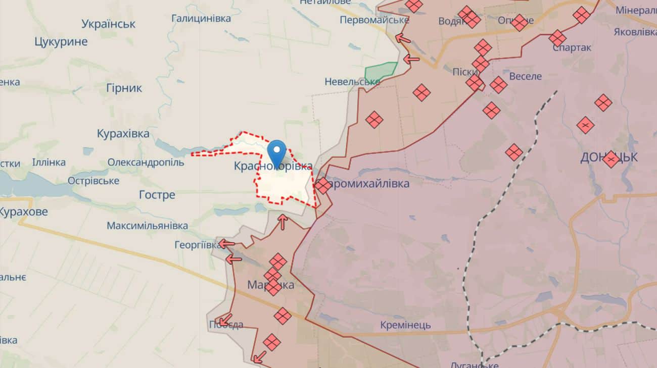 Ukraine's 3rd Assault Brigade knocks Russians out of Krasnohorivka in Donetsk Oblast