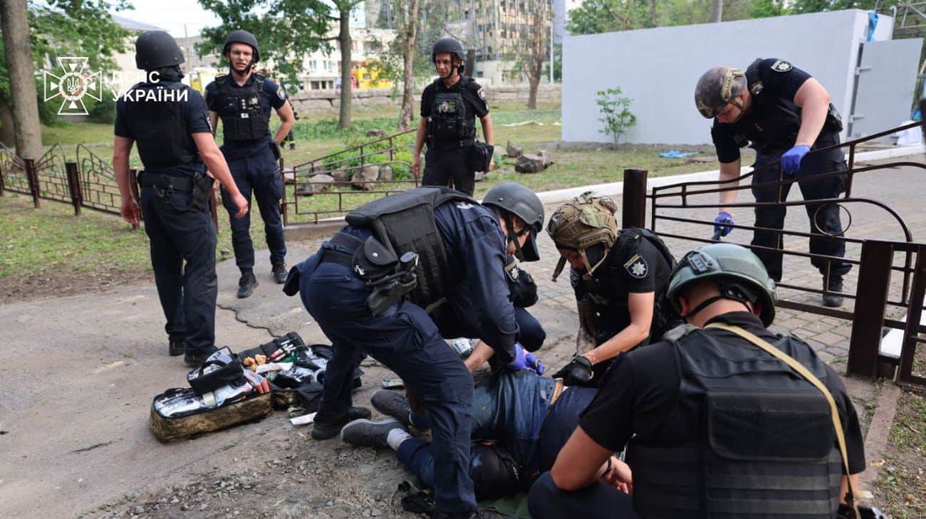 Zelensky: There are more than 40 wounded in Kharkiv, these are not  » ‘in response’  »